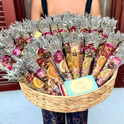 פרחים מיובשים